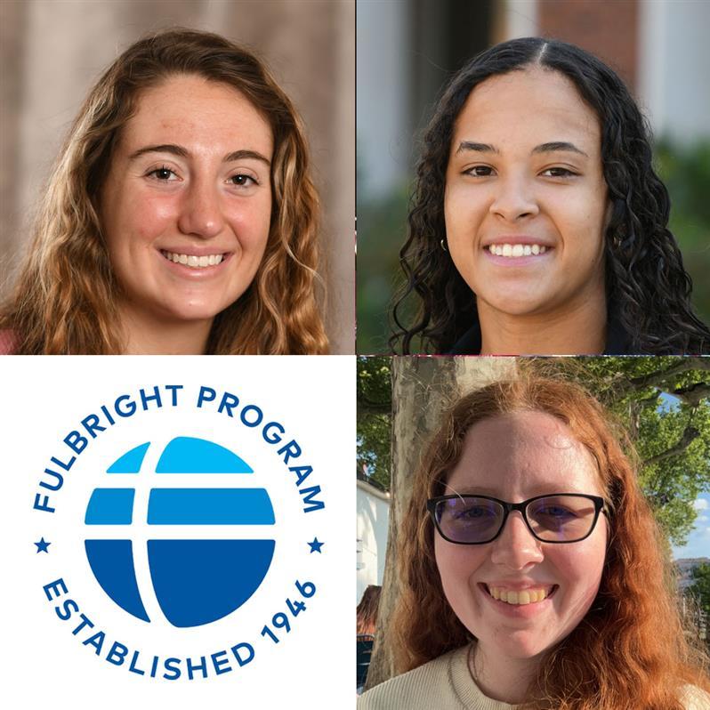 Three from SU Selected as 2024-25 Fulbright Students